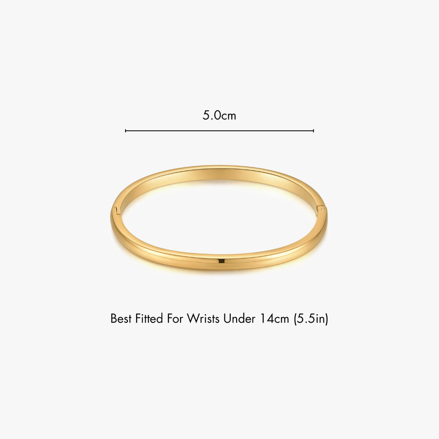Simple Stacker Cuff Bangle Bracelet - Flaire & Co.