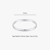 Simple Stacker Cuff Bangle Bracelet - Flaire & Co.