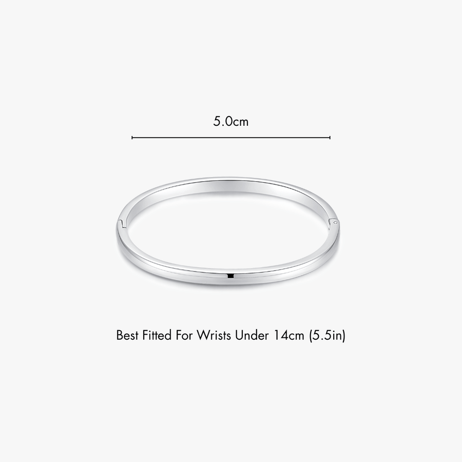 Simple Stacker Cuff Bangle Bracelet - Flaire & Co.