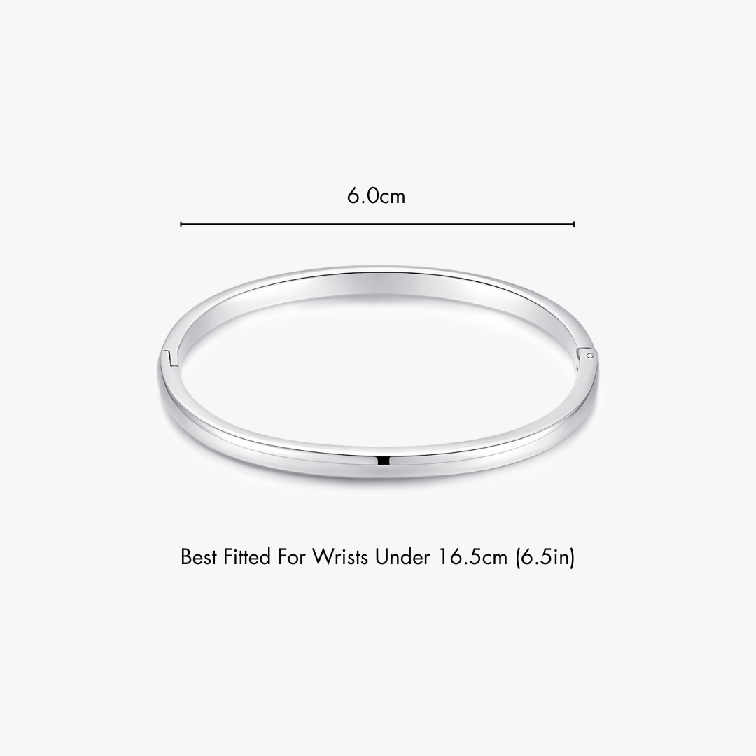Simple Stacker Cuff Bangle Bracelet - Flaire & Co.