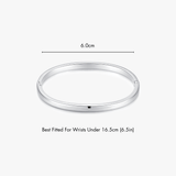 Simple Stacker Cuff Bangle Bracelet - Flaire & Co.