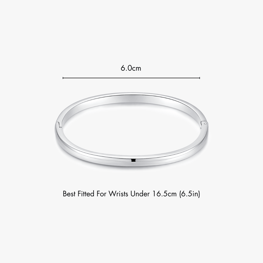 Simple Stacker Cuff Bangle Bracelet - Flaire & Co.