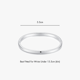 Simple Stacker Cuff Bangle Bracelet - Flaire & Co.