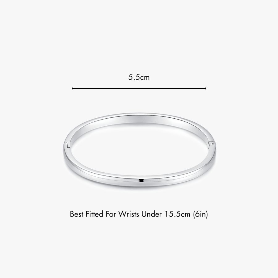 Simple Stacker Cuff Bangle Bracelet - Flaire & Co.