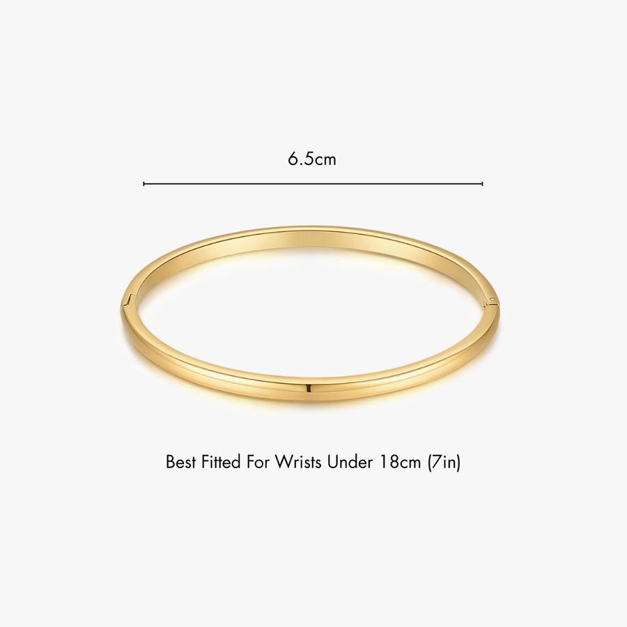Simple Stacker Cuff Bangle Bracelet - Flaire & Co.
