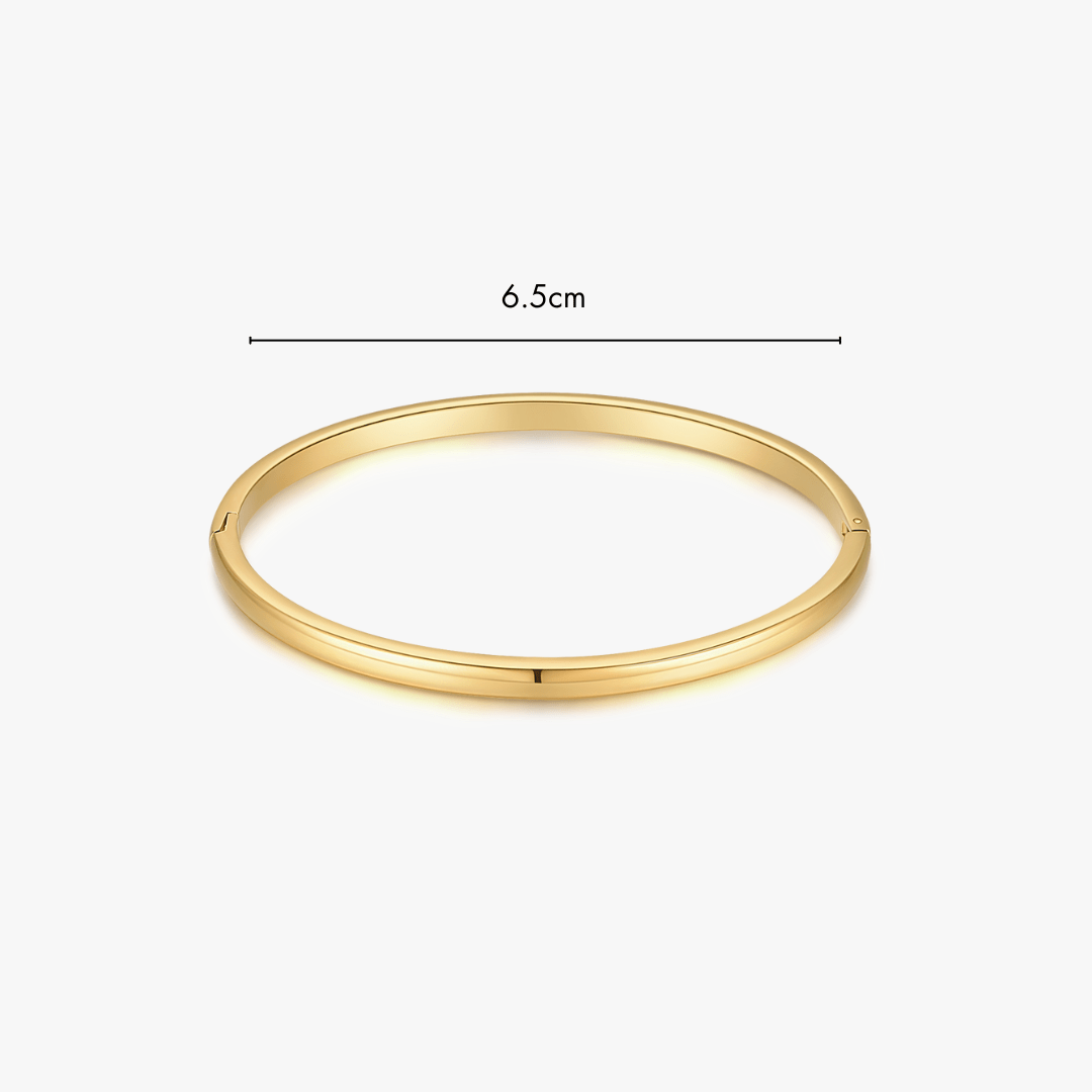 Simple Stacker Cuff Bangle Bracelet - Flaire & Co.