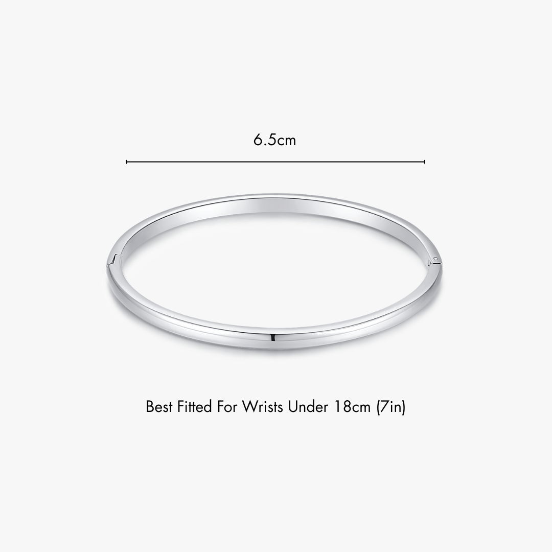 Simple Stacker Cuff Bangle Bracelet - Flaire & Co.