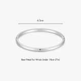 Simple Stacker Cuff Bangle Bracelet - Flaire & Co.