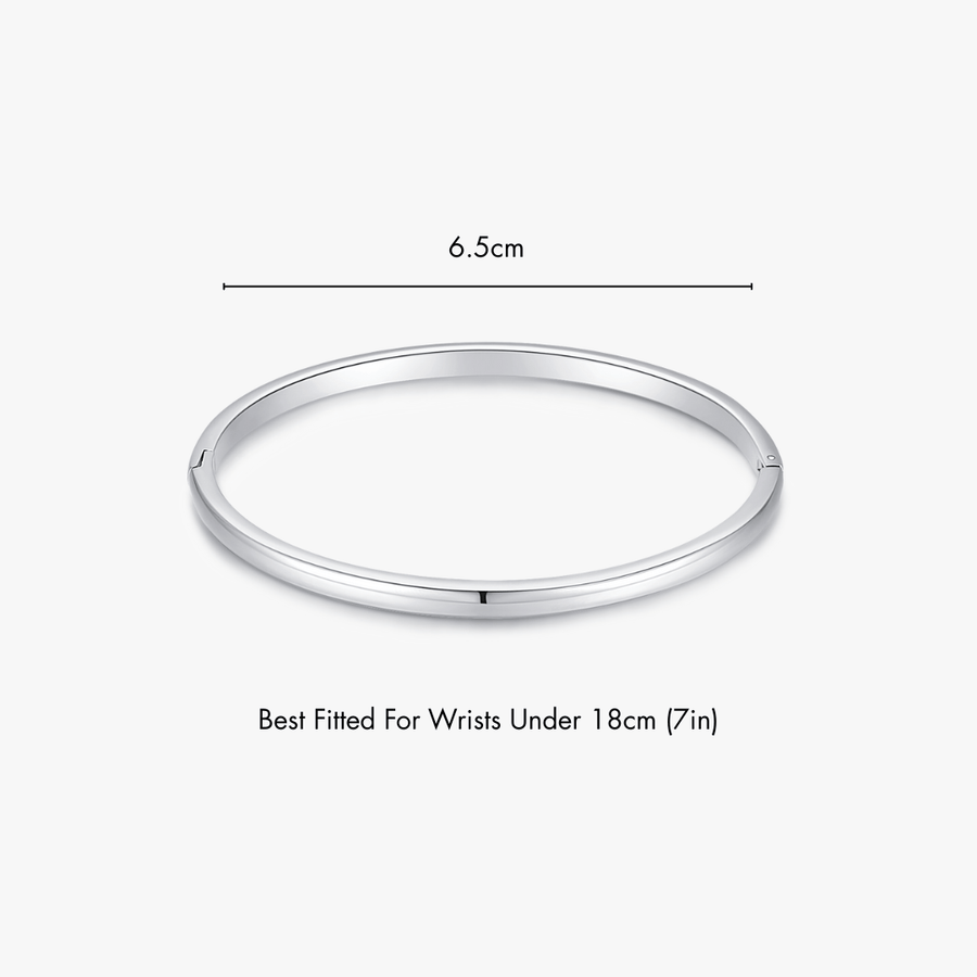 Simple Stacker Cuff Bangle Bracelet - Flaire & Co.