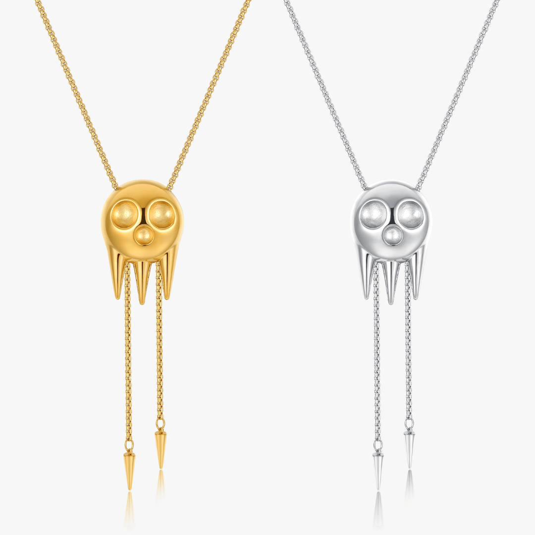 Skull Bolo Necklace (Anime Inspired Collection) - Flaire & Co.
