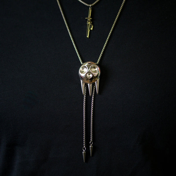 Skull Bolo Necklace (Anime Inspired Collection) - Flaire & Co.