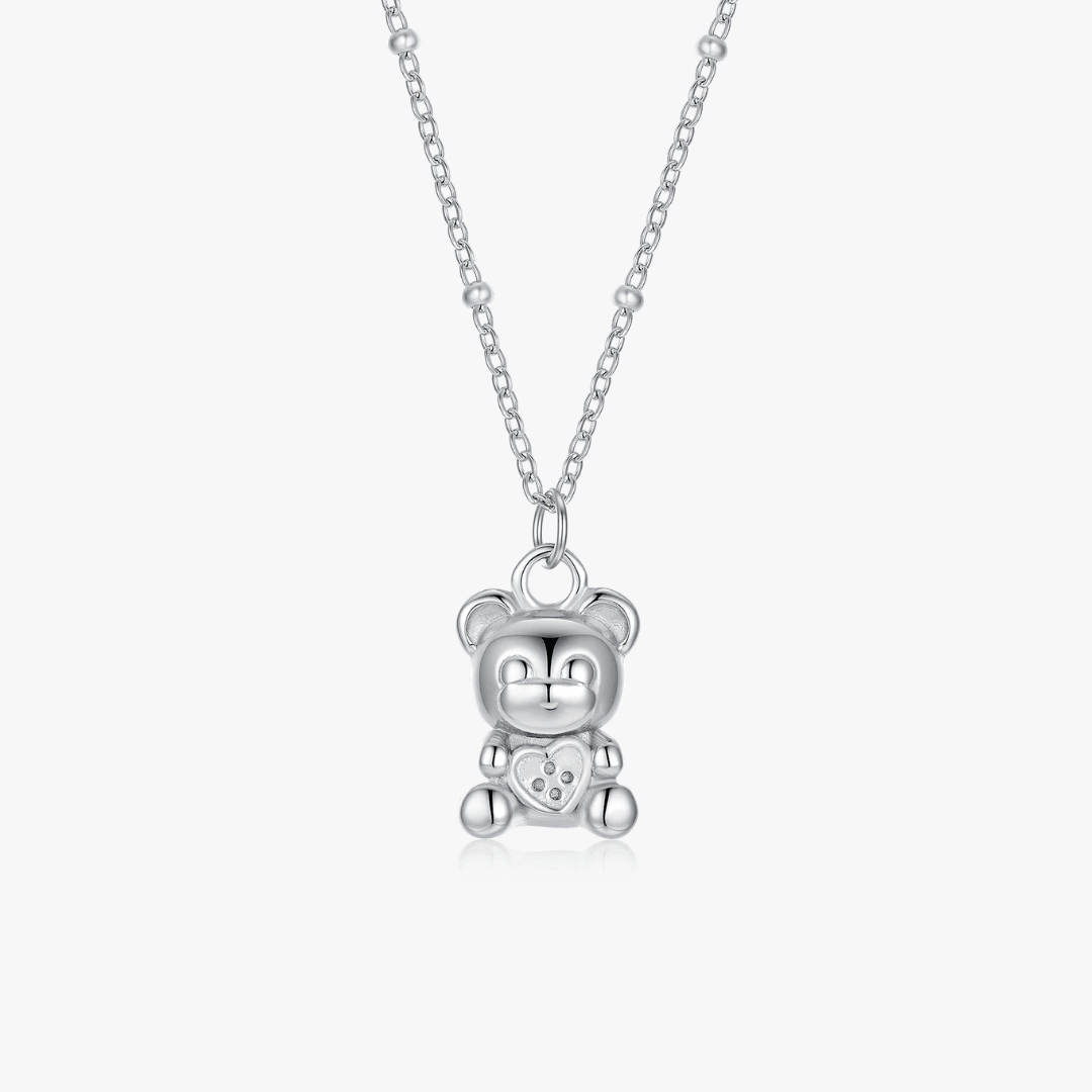 Snuggle Bear Necklace - Flaire & Co.