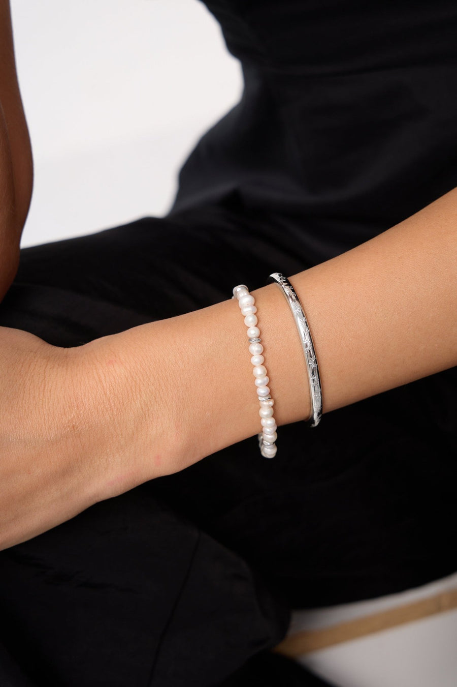 Sunlight Stacker Cuff Bangle Bracelet - Flaire & Co.