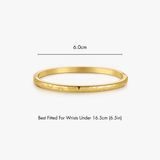 Sunlight Stacker Cuff Bangle Bracelet - Flaire & Co.
