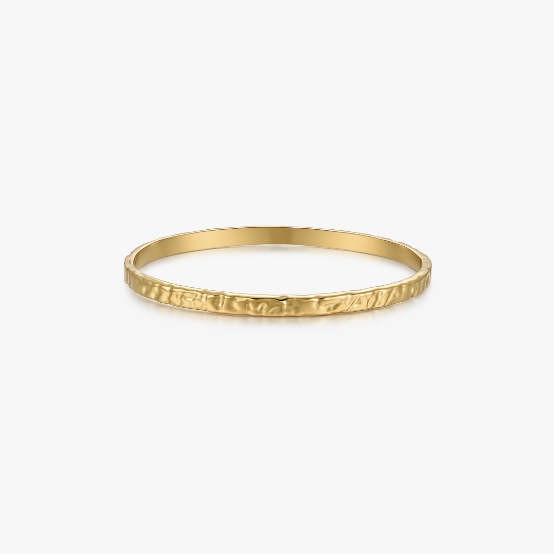Textured Stacker Cuff Bangle - Flaire & Co.