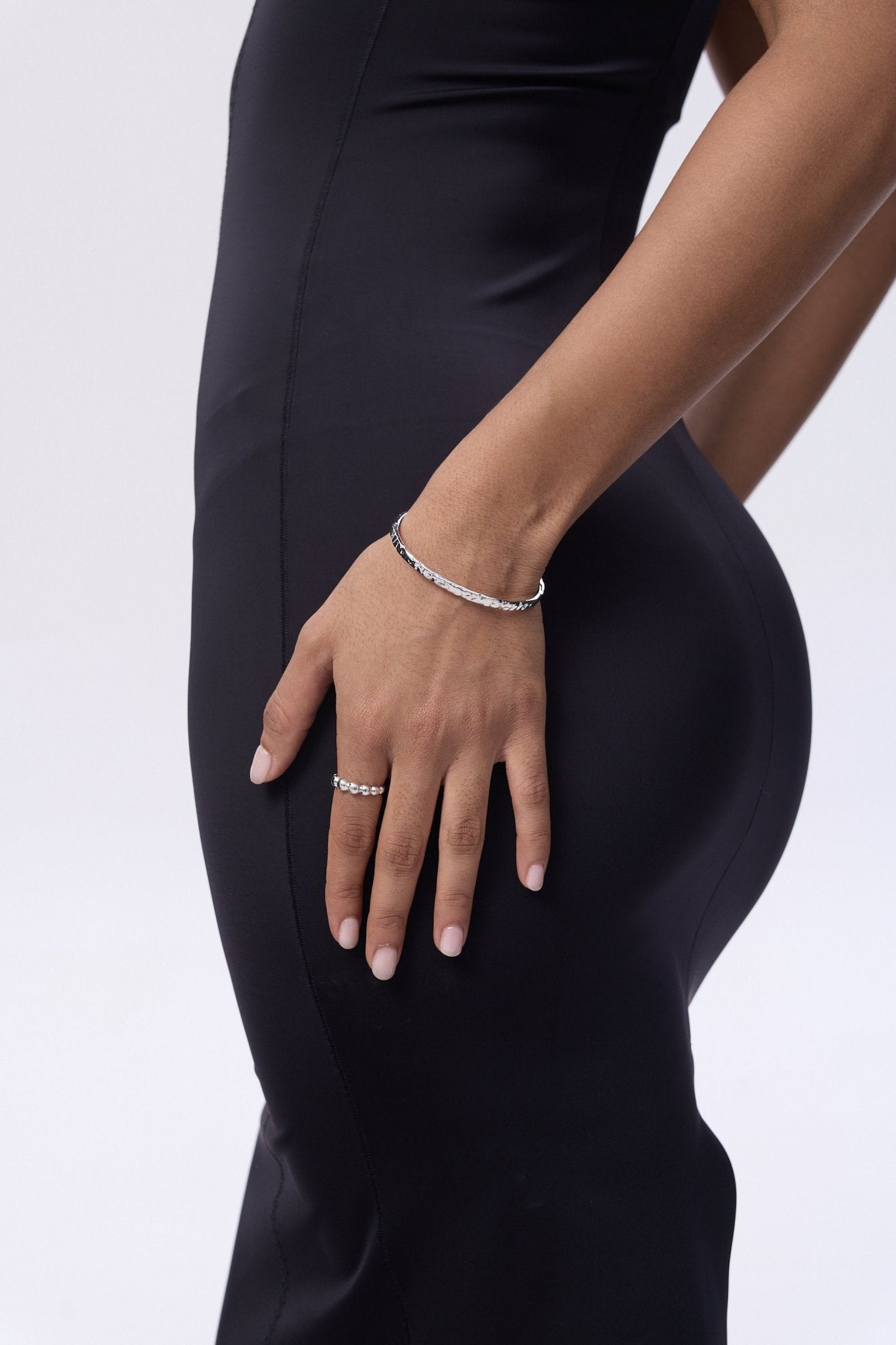 Textured Stacker Cuff Bangle - Flaire & Co.
