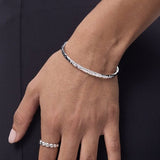 Textured Stacker Cuff Bangle - Flaire & Co.