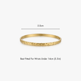 Textured Stacker Cuff Bangle - Flaire & Co.