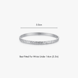 Textured Stacker Cuff Bangle - Flaire & Co.