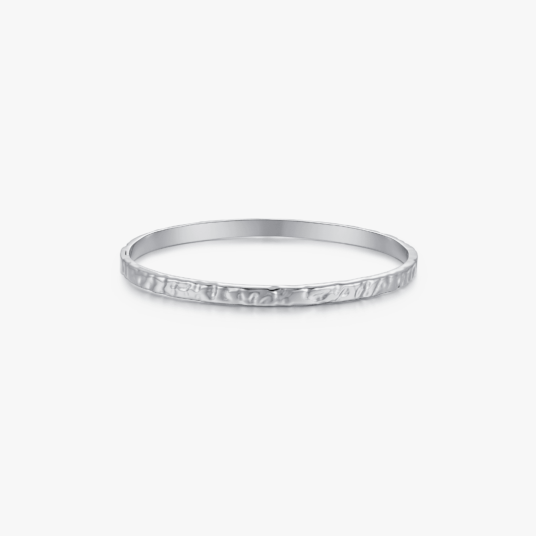Textured Stacker Cuff Bangle - Flaire & Co.
