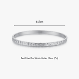 Textured Stacker Cuff Bangle - Flaire & Co.