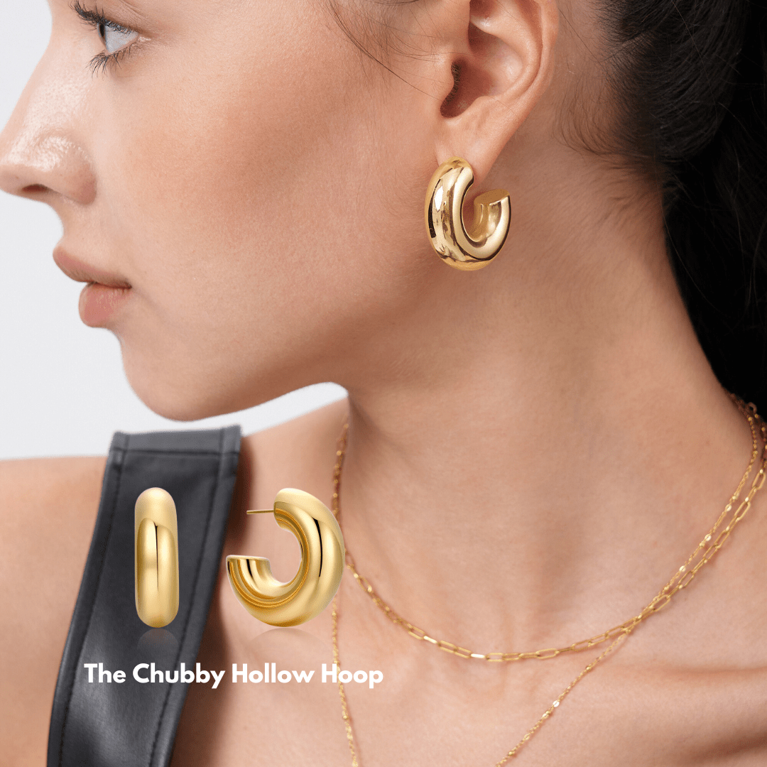 The Chubby Hollow Hoops - Flaire & Co.