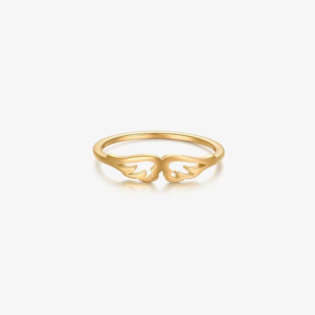 The Wing Ring in Gold - Flaire & Co.