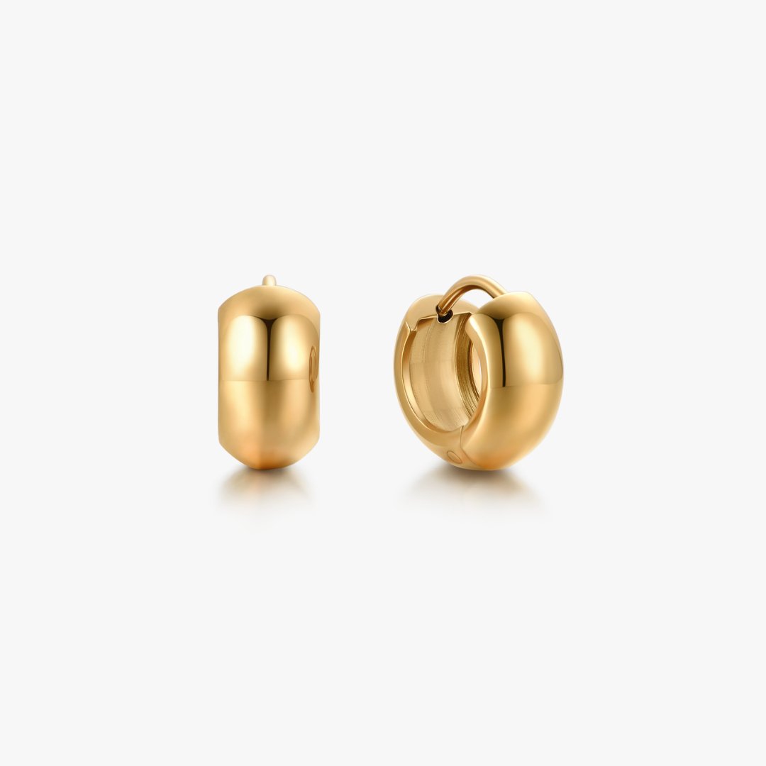 Thick Huggie Earrings - Flaire & Co.