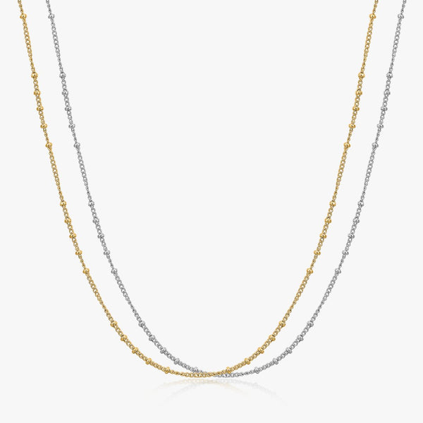 Thin Beaded Necklaces - Flaire & Co.