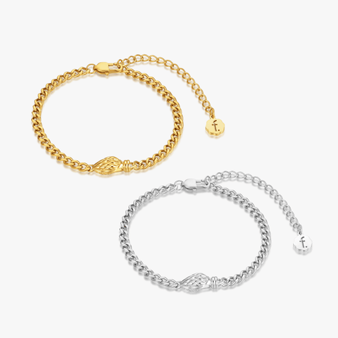 Thin Geometric Snake Head Bracelet | Flaire & Co.