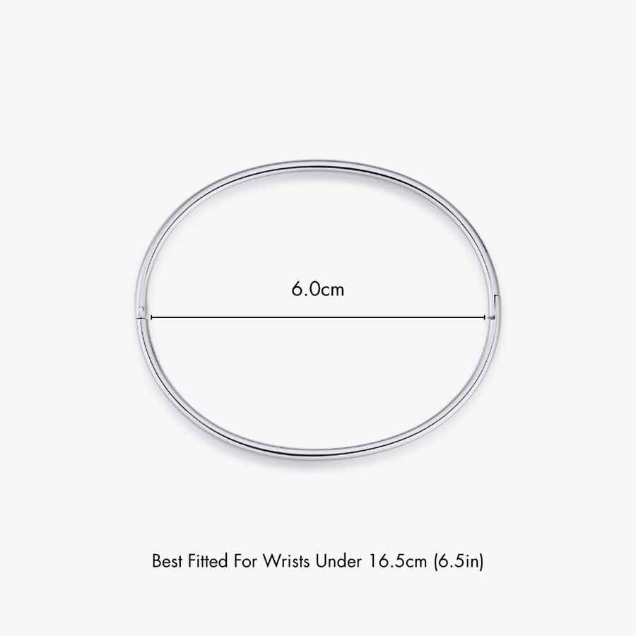 Thin Simple Stacker Cuff Bangle - Flaire & Co.