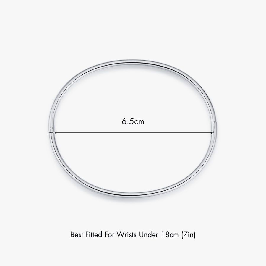 Thin Simple Stacker Cuff Bangle - Flaire & Co.