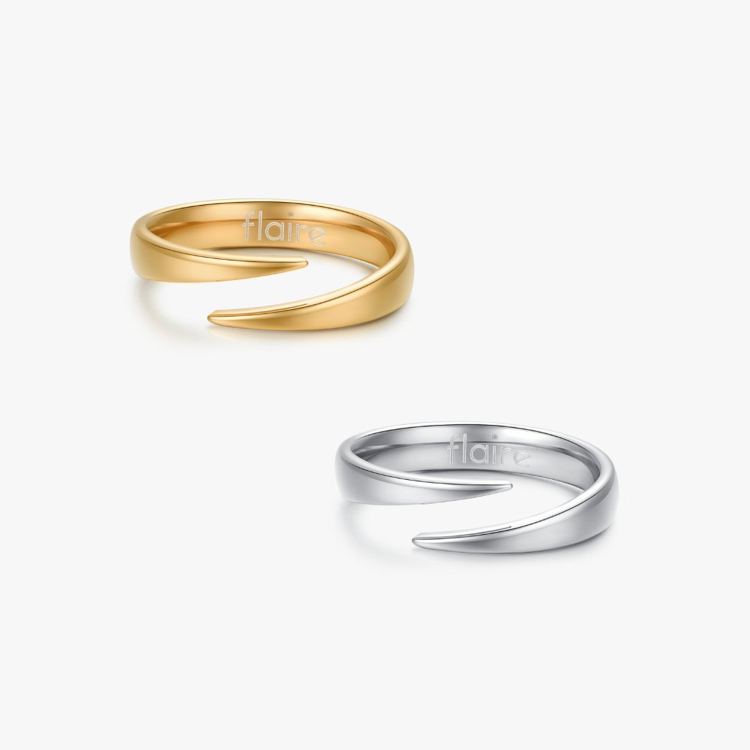Flaire & Co. Unisex Twisted Claw Ring