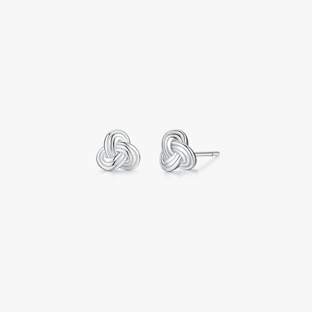 Twisted Knot Studs (Greek Inspired Collection) - Flaire & Co.