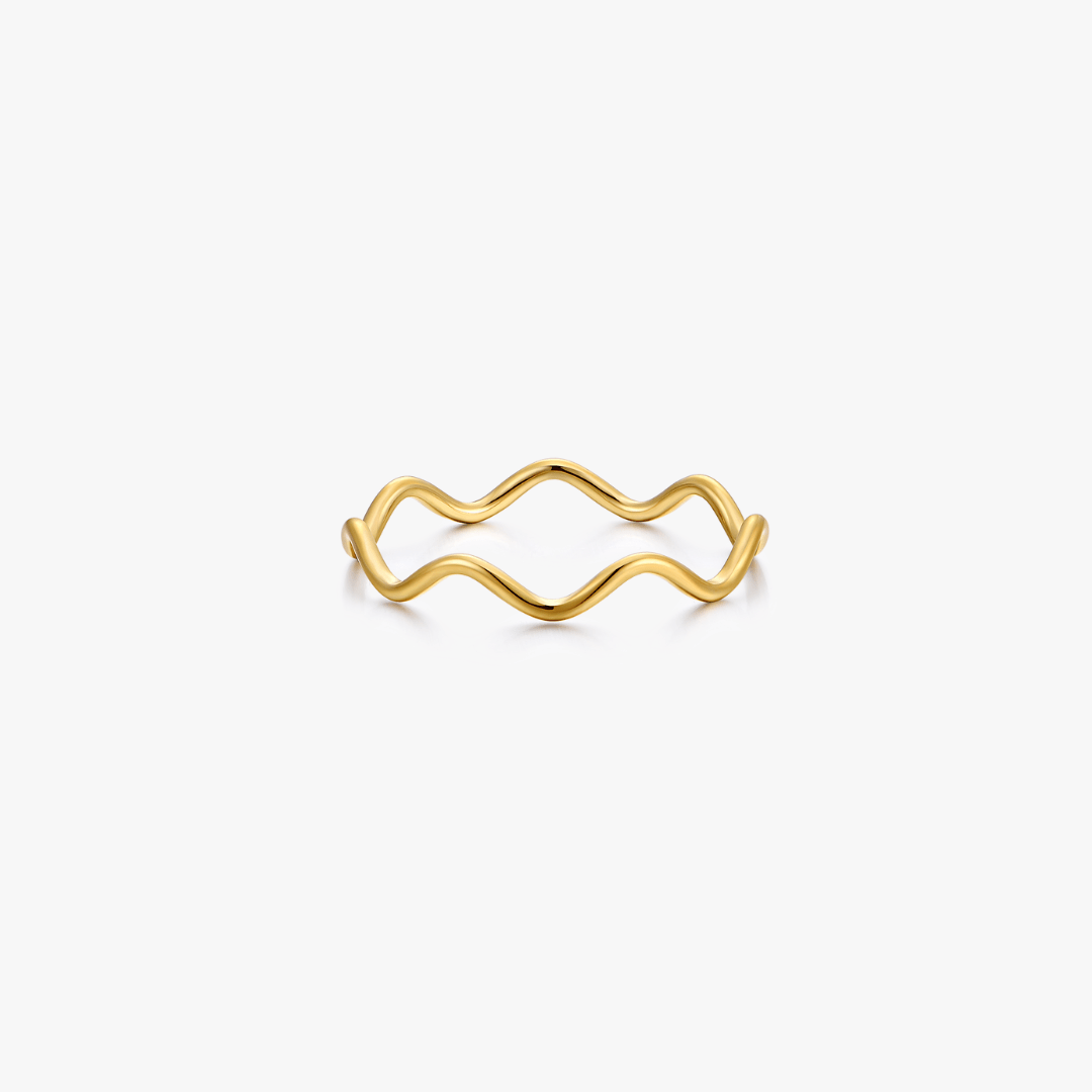 Wavy Stacker 2.0 Ring - Flaire & Co.