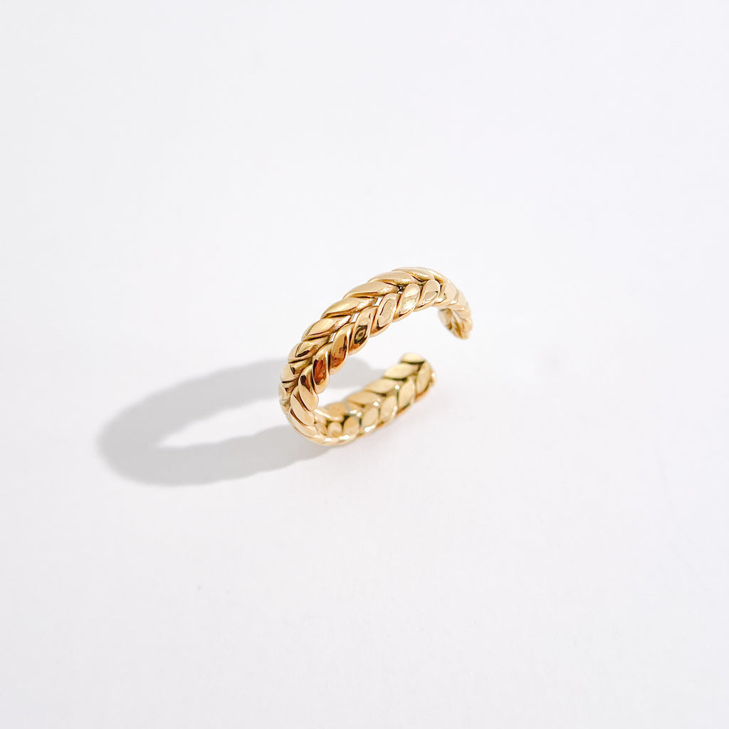 Braided Ring in Gold